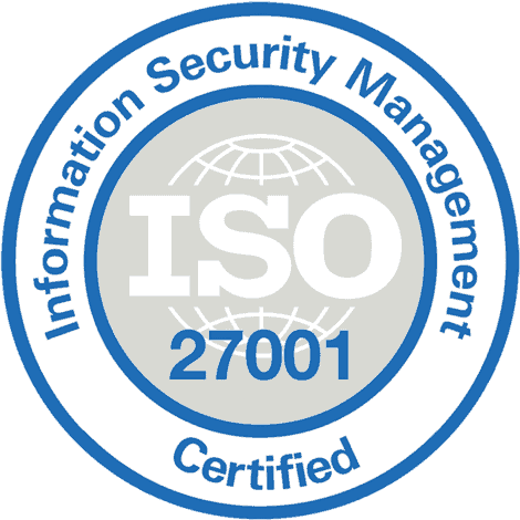 ISO 27001 certified company
